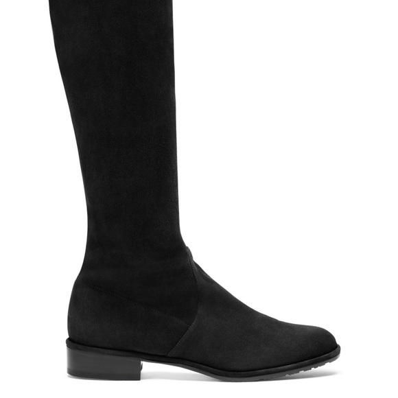 Stuart Weitzman Lowland Stretch Suede Boots 9.5 - Picture 8 of 11